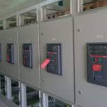 ساخت نصب تابلو برق صنعتی روشنایی بانک خازن کابل سینی کشی پست زمینی هوایی