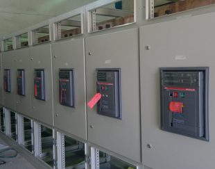 ساخت نصب تابلو برق صنعتی روشنایی بانک خازن کابل سینی کشی پست زمینی هوایی