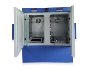 فروش شیکر انکوباتور یخچالدار 600 لیتری 2 قلو